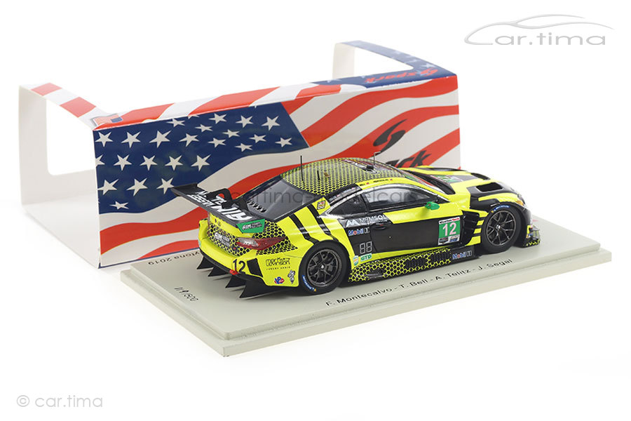 Lexus RC F GT3 24h Daytona 2018 Bell/Segal/Telitz Spark 1:43 US074 Lexus RC F GT3 24h Daytona 2018 Bell/Segal/Telitz Spark 1:43 US074