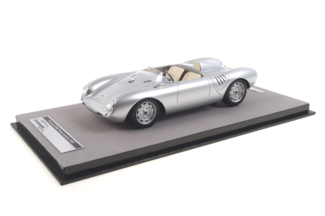Porsche 550A RS silber Tecnomodel 1:18 TM18-141D Porsche 550A RS silber Tecnomodel 1:18 TM18-141D