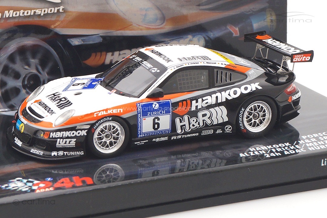Porsche 911 (997) GT3 Cup 24h Nürburgring 2009 Alzen/Fricke/Menzel Minichamps 1:43 437096806