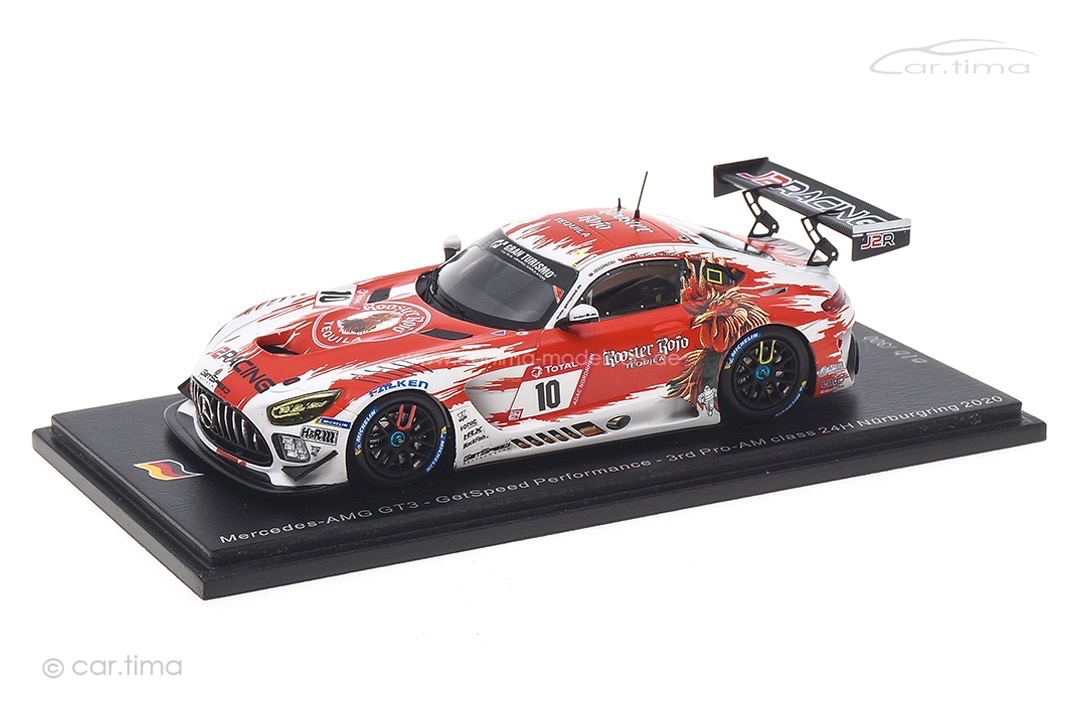 Mercedes-AMG GT3 24h Nürburgring 2020 Palttala/Soulet/Shoffner Spark 1:43 SG696 Mercedes-AMG GT3 24h Nürburgring 2020 Palttala/Soulet/Shoffner Spark 1:43 SG696