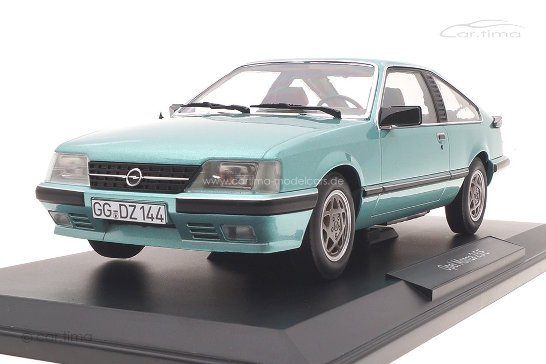 Opel Monza 2.5 E Beryll green met. Norev 1:18 183643 Opel Monza 2.5 E Beryll green met. Norev 1:18 183643