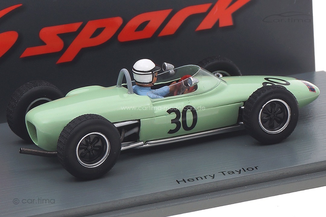 Lotus 18-21 GP Frankreich 1961 Henry Taylor Spark 1:43 S7445 Lotus 18-21 GP Frankreich 1961 Henry Taylor Spark 1:43 S7445
