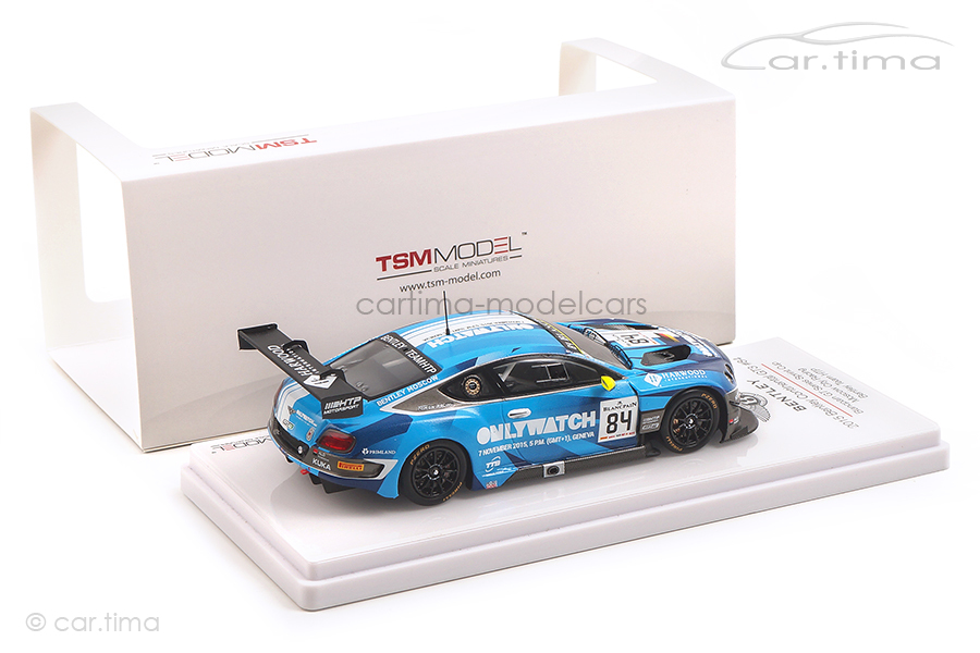 Bentley Continental GT3 Blancpain Series Moskau 2015 TSM 1:43 TSM430181 Bentley Continental GT3 Blancpain Series Moskau 2015 TSM 1:43 TSM430181