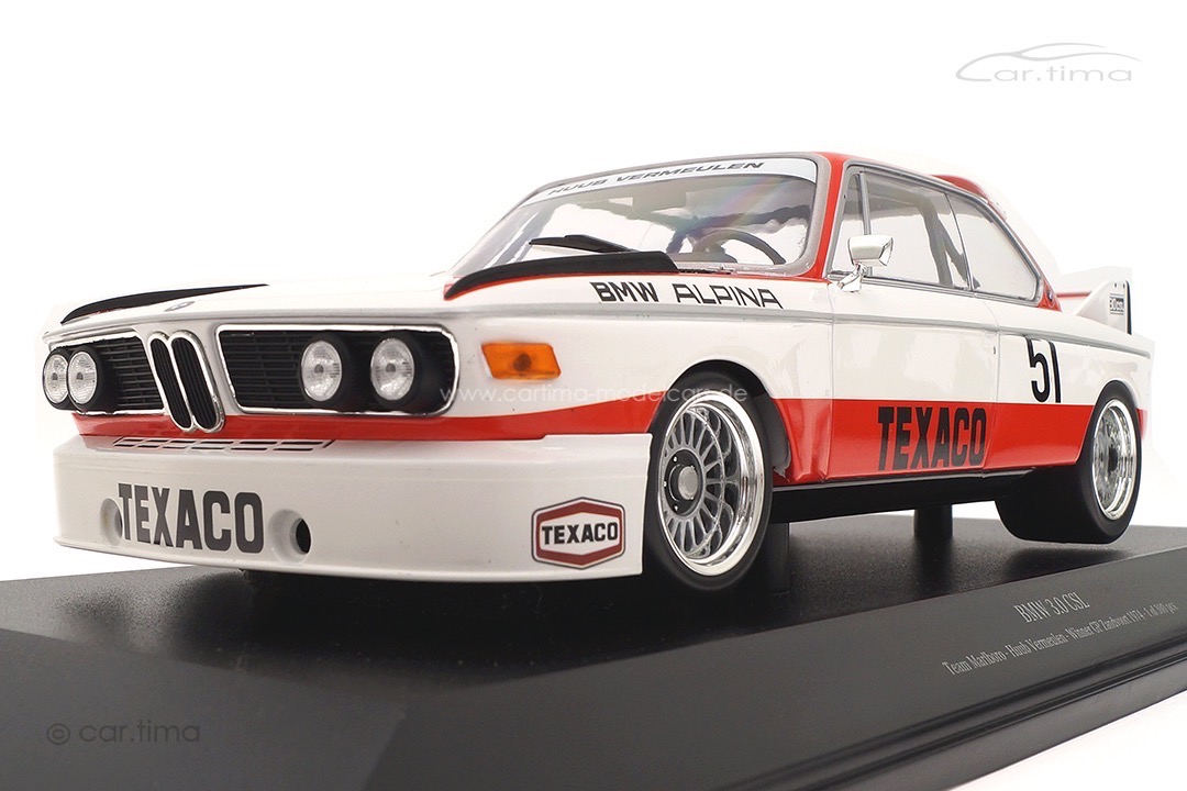 BMW 3.0 CSL Winner Zandvoort 1974 Huub Vermeulen Minichamps 1:18 155742651