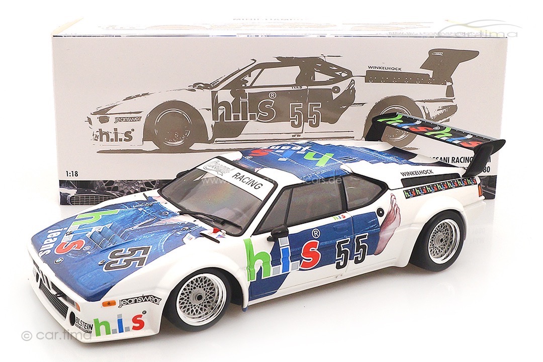 BMW M1 Procar Series 1979 Manfred Winkelhock Minichamps 1:18 180802955