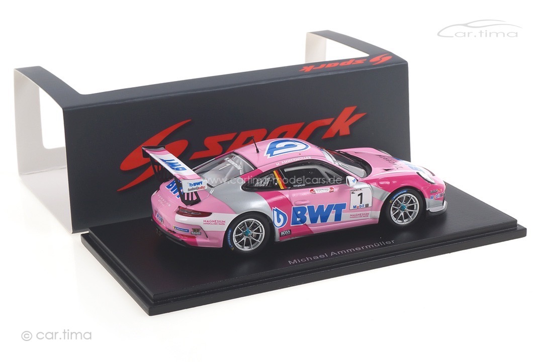 Porsche 911 GT3 Cup Supercup Champion 2019 Michael Ammermüller Spark 1:43 S8504 Porsche 911 GT3 Cup Supercup Champion 2019 Michael Ammermüller Spark 1:43 S8504