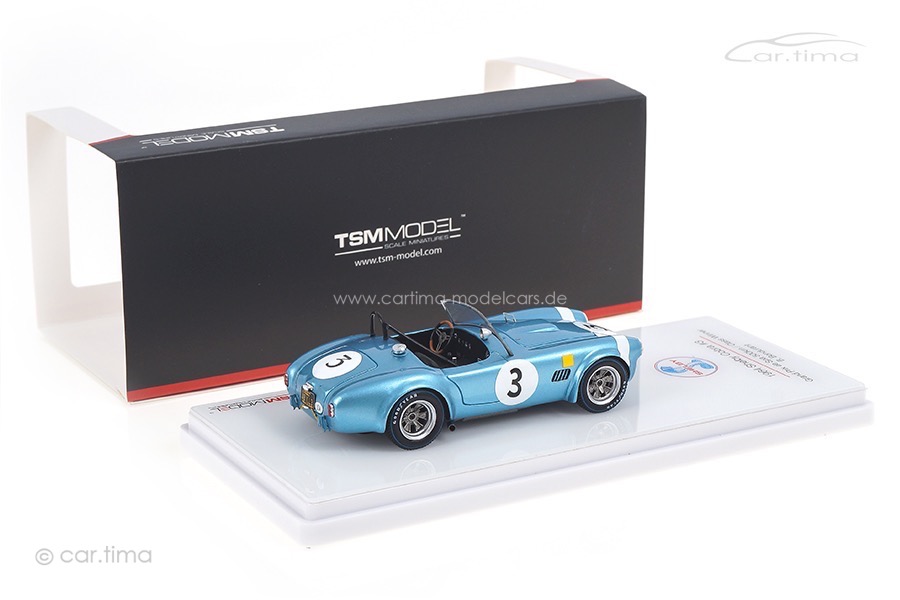 Shelby Cobra 500 km Spa 1964 Bondurant TSM 1:43 TSM430349 Shelby Cobra 500 km Spa 1964 Bondurant TSM 1:43 TSM430349