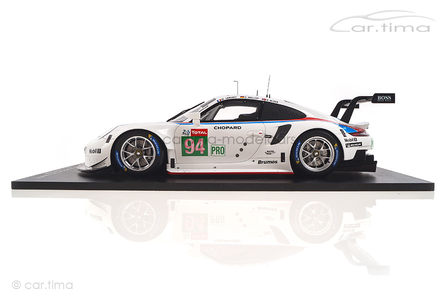 Porsche 911 RSR 24h Le Mans 2019 Müller/Jaminet/Olsen Spark 1:18 18S437
