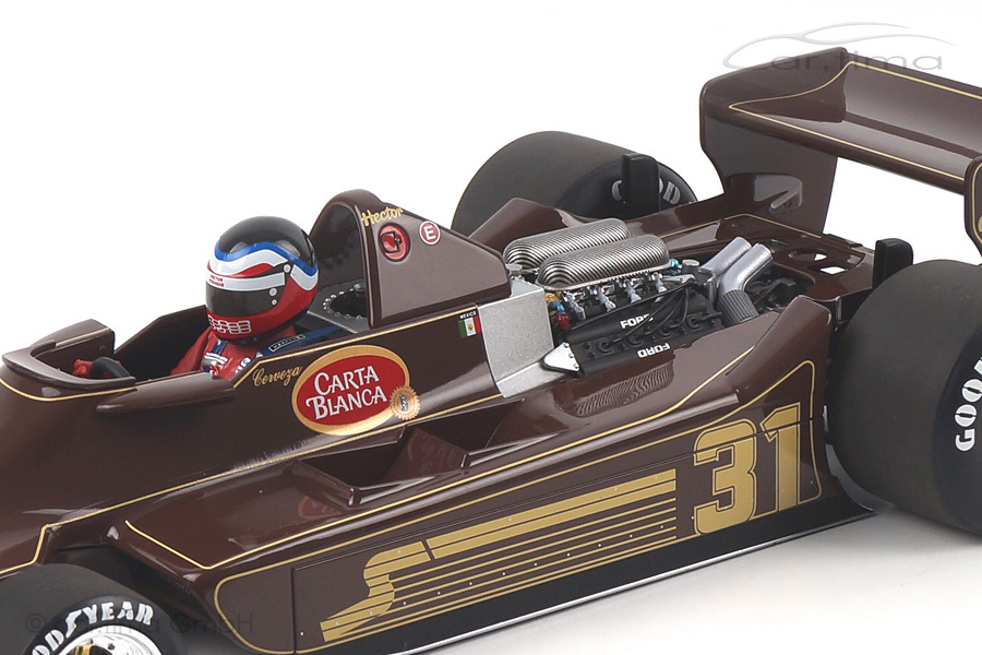 Lotus Ford 79 Formel 1 1979  Hector Rebaque  Minichamps 1:18 100790031