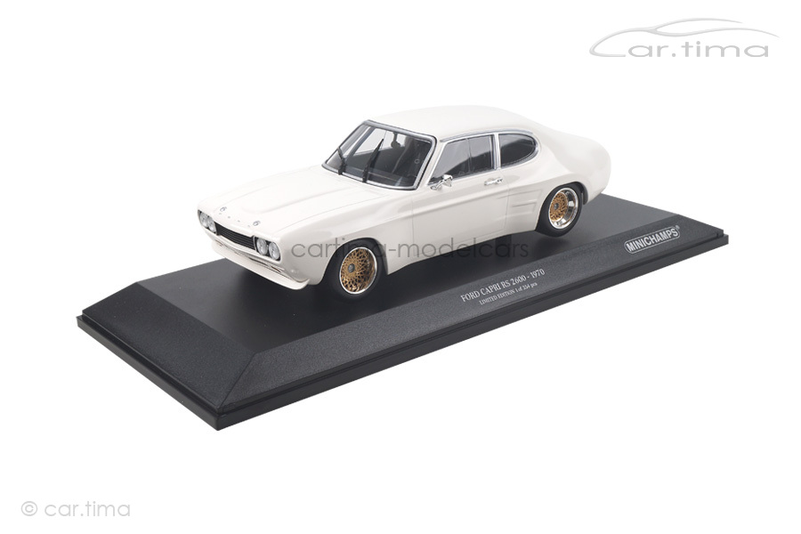 Ford Capri RS 2600 1970 weiß Minichamps 1:18 155708500 Ford Capri RS 2600 1970 weiß Minichamps 1:18 155708500