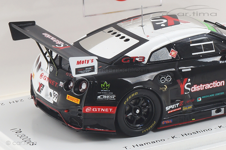 Nissan GT-R Nismo GT3 Winner Fuji Super Tec 2018 Spark 1:43 SJ067 Nissan GT-R Nismo GT3 Winner Fuji Super Tec 2018 Spark 1:43 SJ067