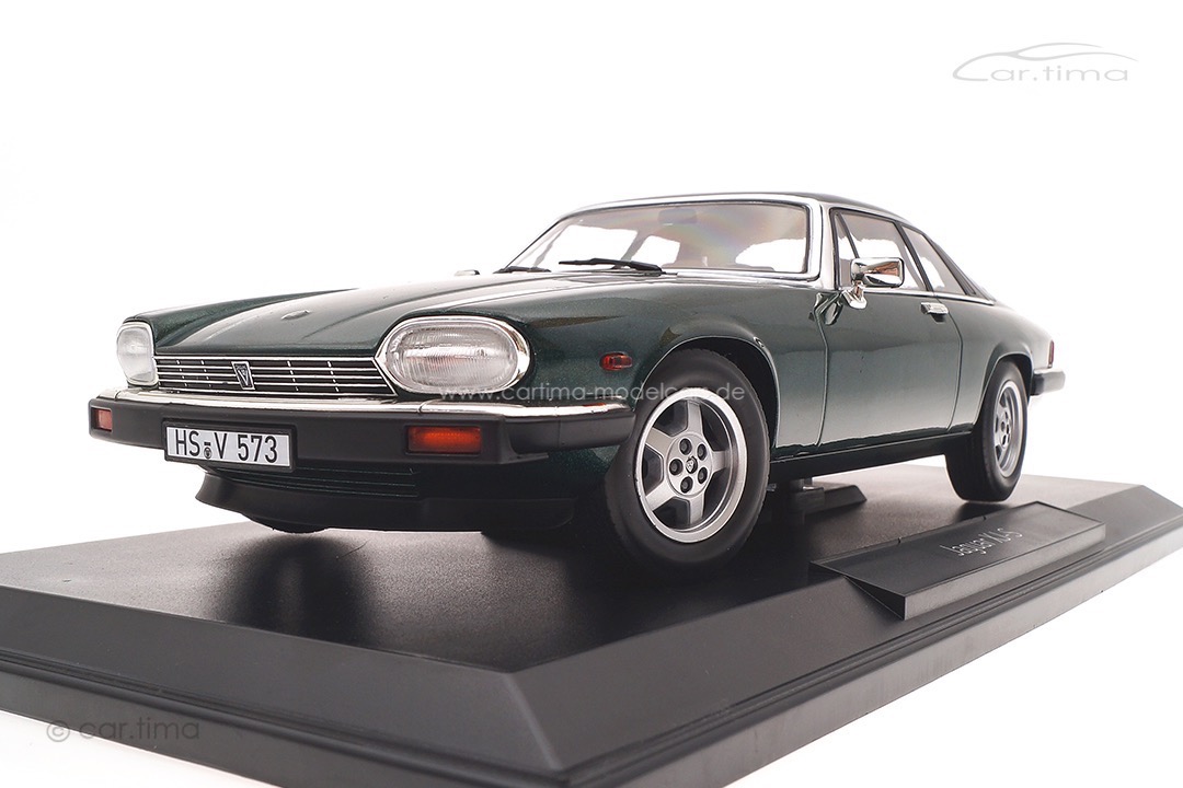 Jaguar XJ-S 5.3 H.E. Coupé 1982 dunkelgrün met. Norev 1:18 182620 Jaguar XJ-S 5.3 H.E. Coupé 1982 dunkelgrün met. Norev 1:18 182620