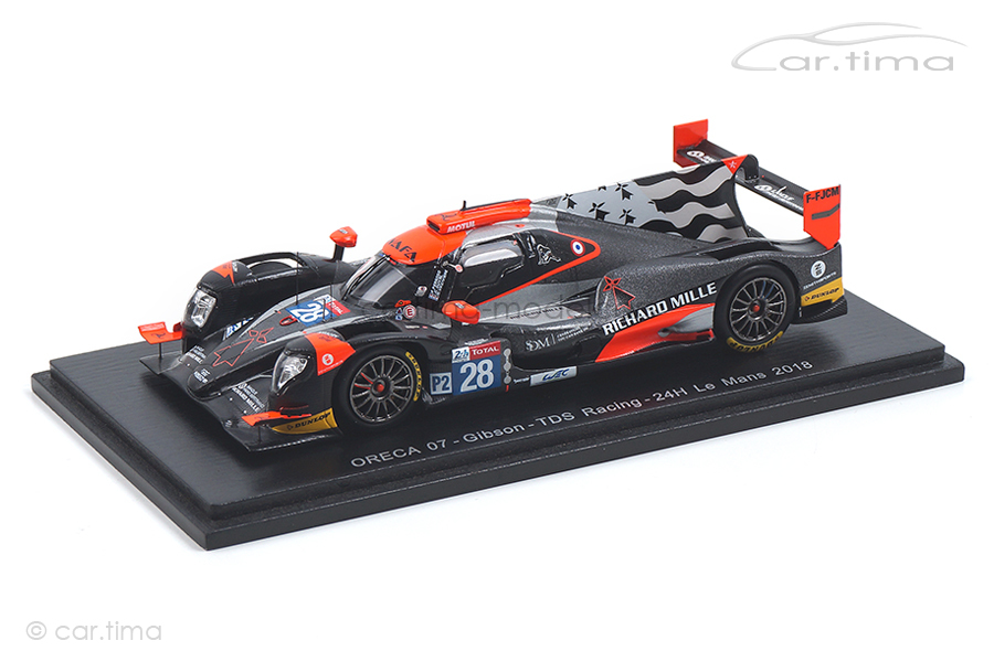 Oreca 07-Gibson 24h Le Mans 2018 Duval/Perrodo/Vaxiviére Spark 1:43 S7014 Oreca 07-Gibson 24h Le Mans 2018 Duval/Perrodo/Vaxiviére Spark 1:43 S7014