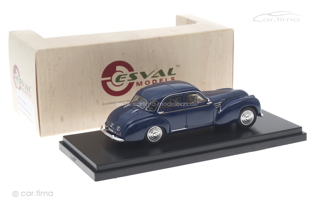 Delage D6-3L sedan by Autobineau blau Esval Models 1:43 EMEU43029A Delage D6-3L sedan by Autobineau blau Esval Models 1:43 EMEU43029A