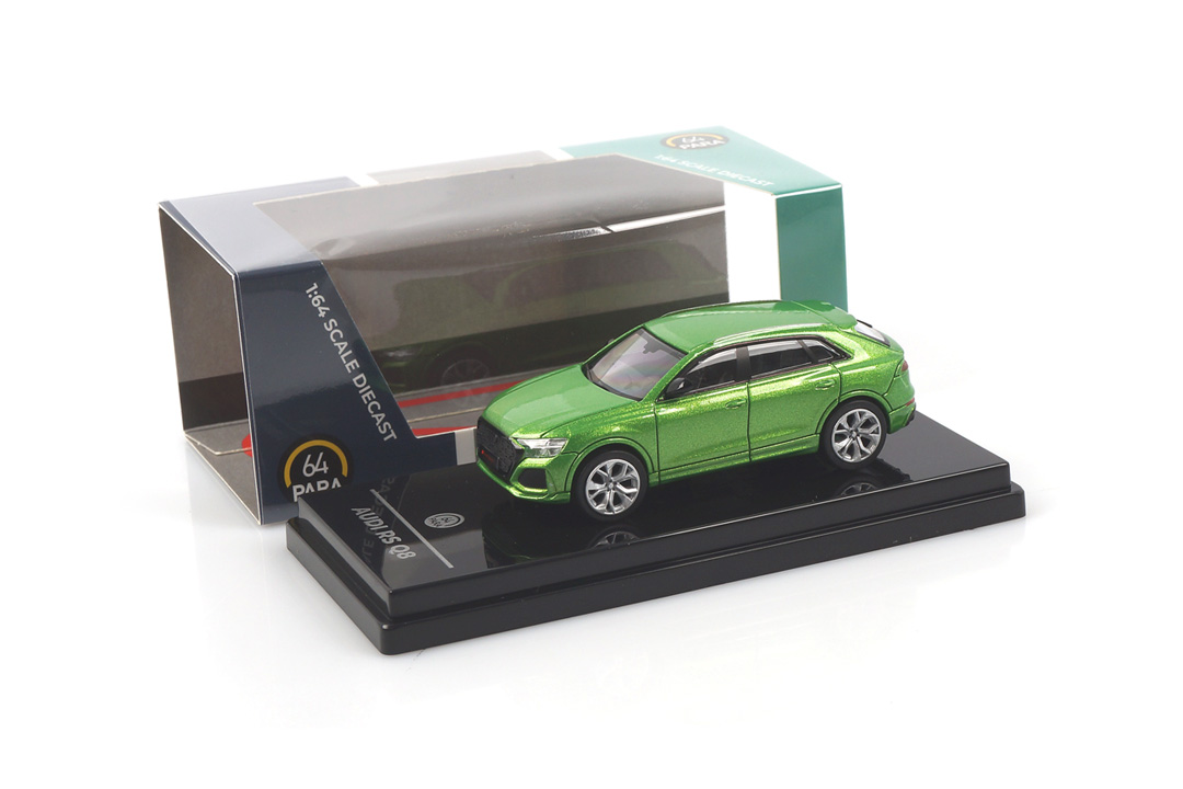 Audi RS Q8 Java green Paragon 1:64 PA-55171