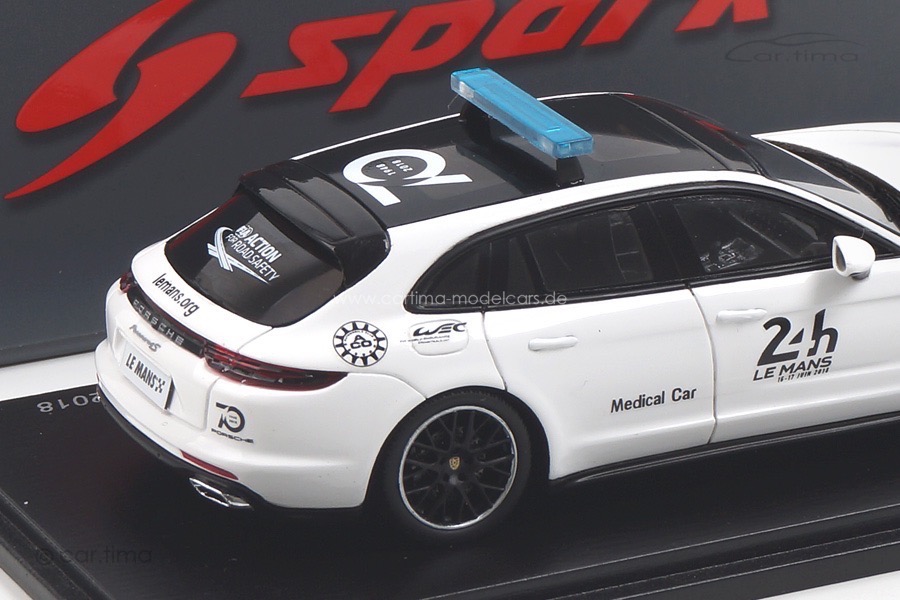 Porsche Panamera Sport Turismo Medical Car 24h Le Mans 2018 Spark 1:43 S7049