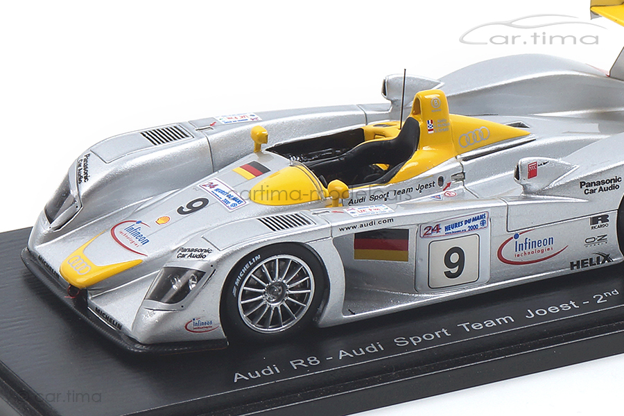 Audi R8 24h Le Mans 2000 Aiello/McNish/Ortelli Spark 1:43 S3698