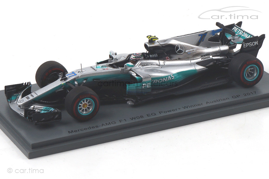 Mercedes-AMG F1 W08 Winner GP Österreich 2017 Valtteri Bottas Spark 1:43 S5048