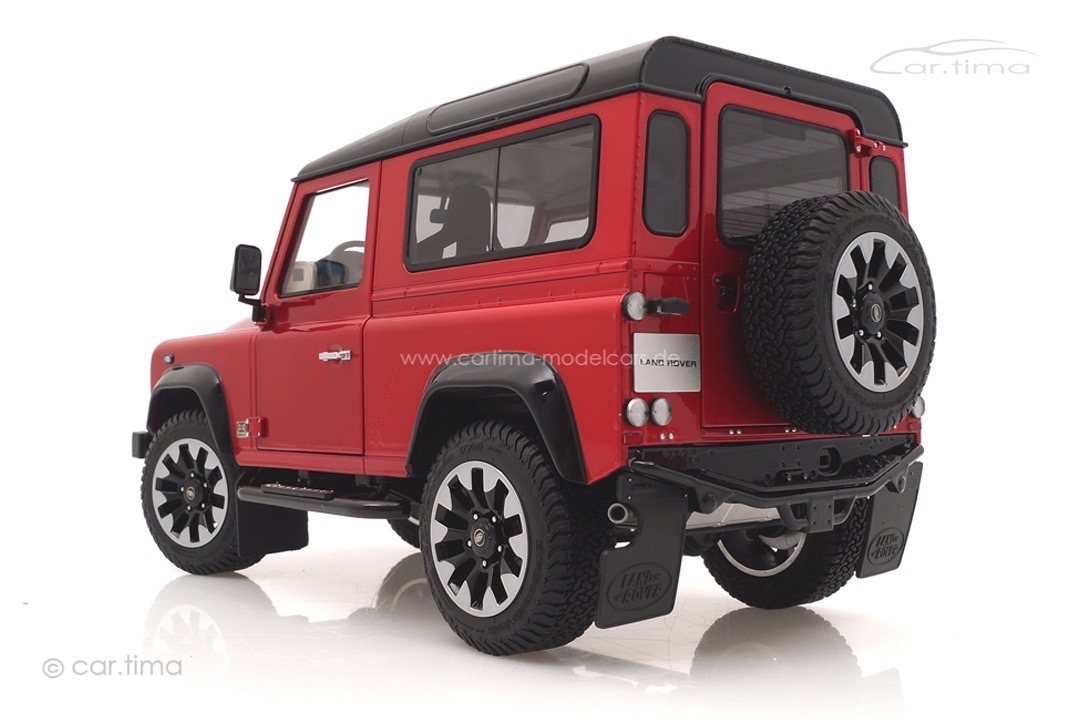 Land Rover Defender 90 Works 2018 rot LCD Models 1:18 LCD18007-RE