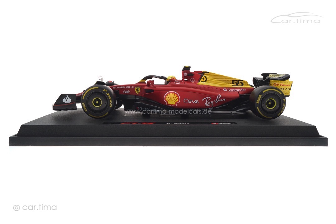 Ferrari F1-75 GP Monza 2022 Carlos Sainz Bburago 1:18 18-16811SA