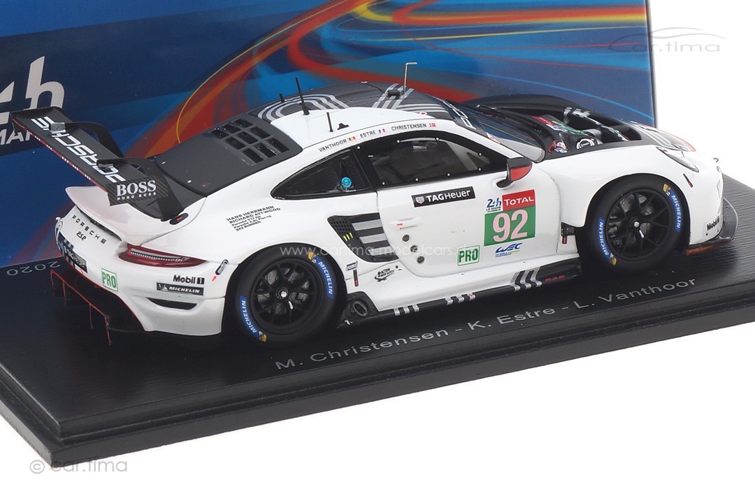 Porsche 911 RSR 24h Le Mans 2020 Christensen/Estre/Vanthoor Spark 1:43 S7984