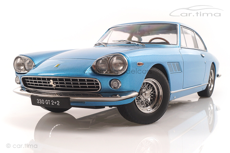 Ferrari 330 GT 2+2 1964 hellblau met. KK Scale 1:18 KKDC180423