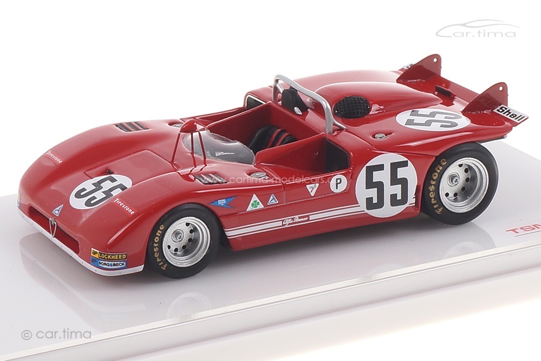 Alfa Romeo Tipo 33/3 Brands Hatch 1971 Stommelen/Hezemans TSM 1:43 TSM164305 Alfa Romeo Tipo 33/3 Brands Hatch 1971 Stommelen/Hezemans TSM 1:43 TSM164305