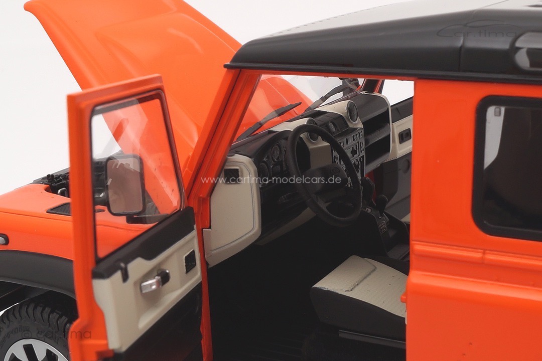 Land Rover Defender 90 Works 2018 orange LCD Models 1:18 LCD18007-OR Land Rover Defender 90 Works 2018 orange LCD Models 1:18 LCD18007-OR