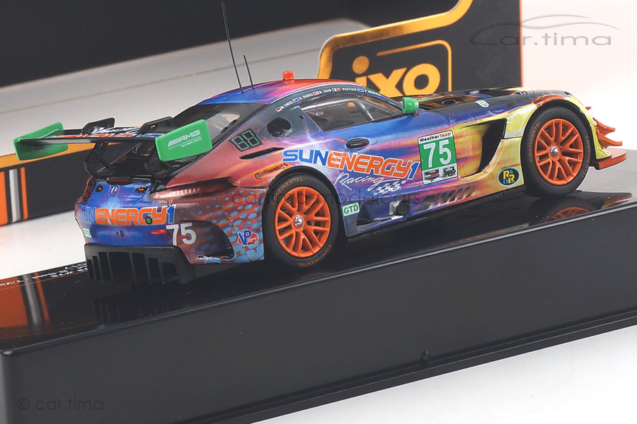 Mercedes-AMG GT3 24h Daytona 2017 Engel/Habul/Said/Vautier IXO Models 1:43 GTM113 Mercedes-AMG GT3 24h Daytona 2017 Engel/Habul/Said/Vautier IXO Models 1:43 GTM113