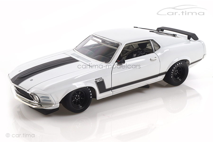 Ford Boss 302 Trans Am Mustang Plain Body ACME 1:18 A1801835W Ford Boss 302 Trans Am Mustang Plain Body ACME 1:18 A1801835W