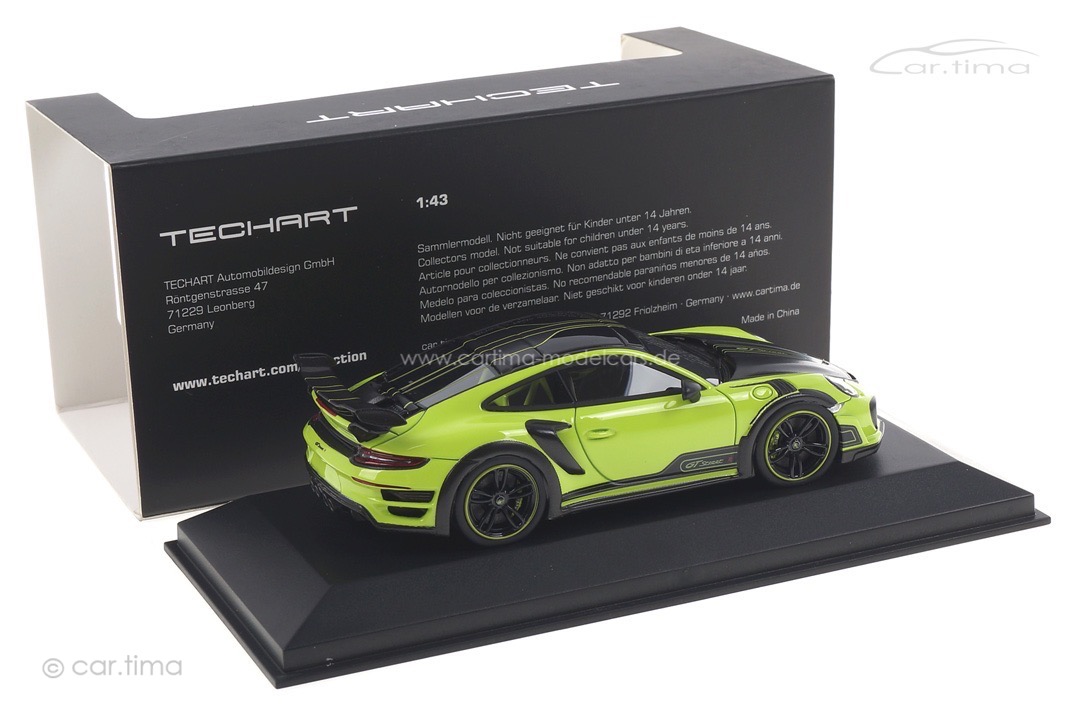 TECHART GTstreet R Daphnegrün TECHART Collection 1:43 091.992.143.001 TECHART GTstreet R Daphnegrün TECHART Collection 1:43 091.992.143.001