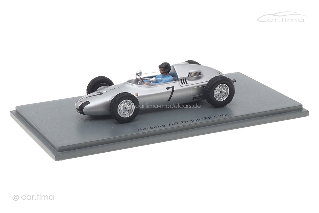 Porsche 787 GP Niederlande 1961 Dan Gurney Spark 1:43 S1947 Porsche 787 GP Niederlande 1961 Dan Gurney Spark 1:43 S1947
