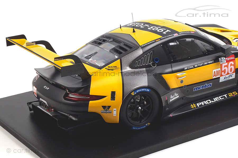 Porsche 911 RSR 24h Le Mans 2018 Bergmeister/Lindsey/Perfetti Spark 1:18 18S396