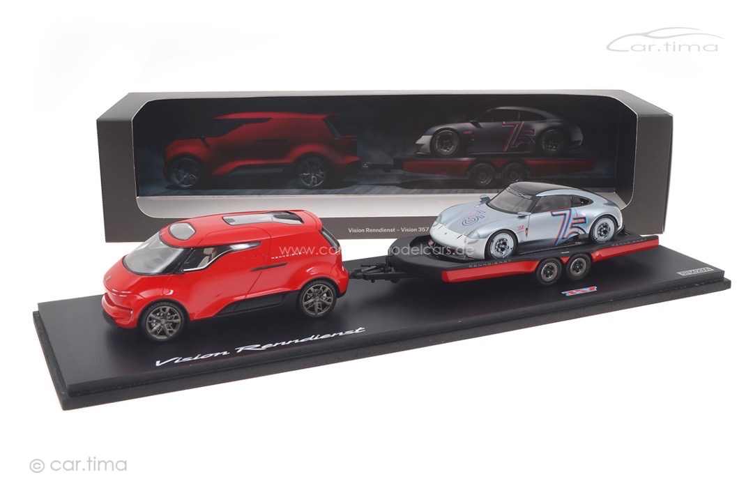 Set Porsche Vision Renntransporter & Vision 357 Spark 1:43 WAP0200180SVIS