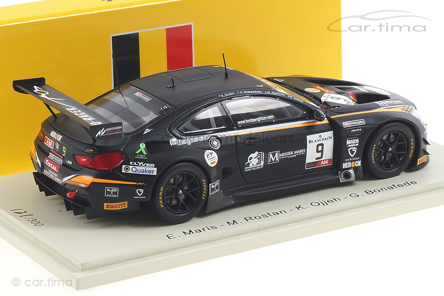 BMW M6 GT3 24h Spa 2019 Bonafede/Maris/Ojjeh/Rostan Spark 1:43 SB273