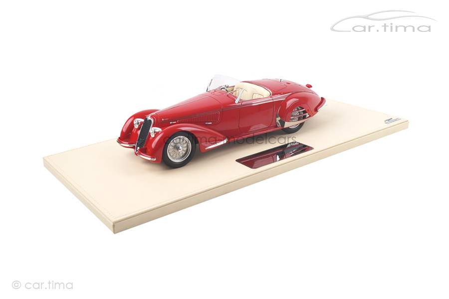 Alfa Romeo 8C 2900B Spider Carrozzeria Touring Superleggera rot TSM 1:18 TSMCE161803