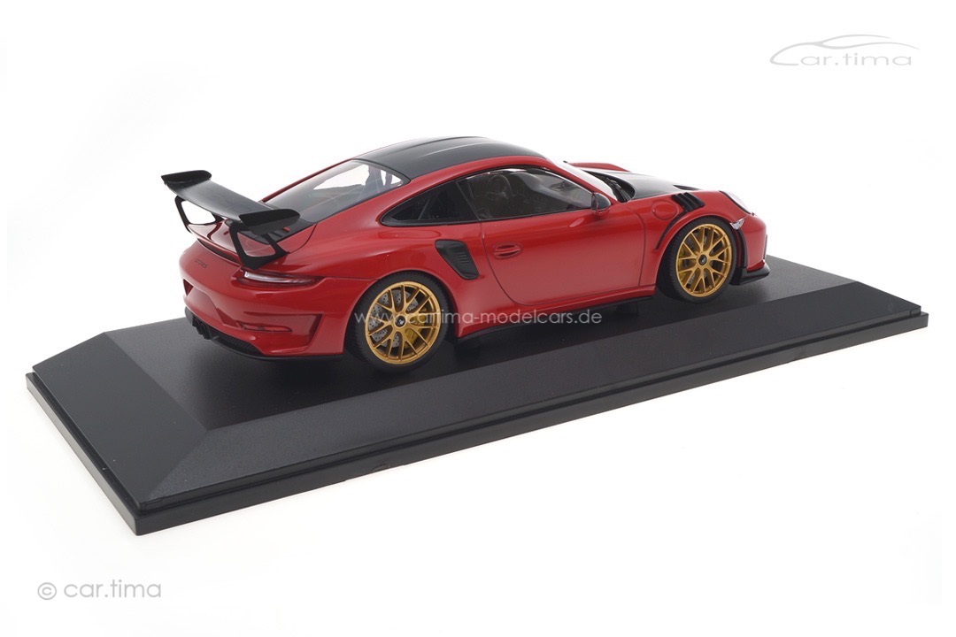 Porsche 911 (991 II) GT3 RS Weissach Package Indischrot Minichamps 1:18 153068236