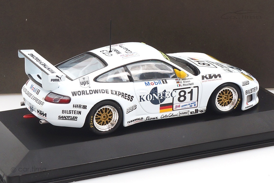 Porsche 911 (996) GT3 R 24h Le Mans 1999 Alzen/Huisman/Riccitelli Minichamps 1:43 WAP02007110