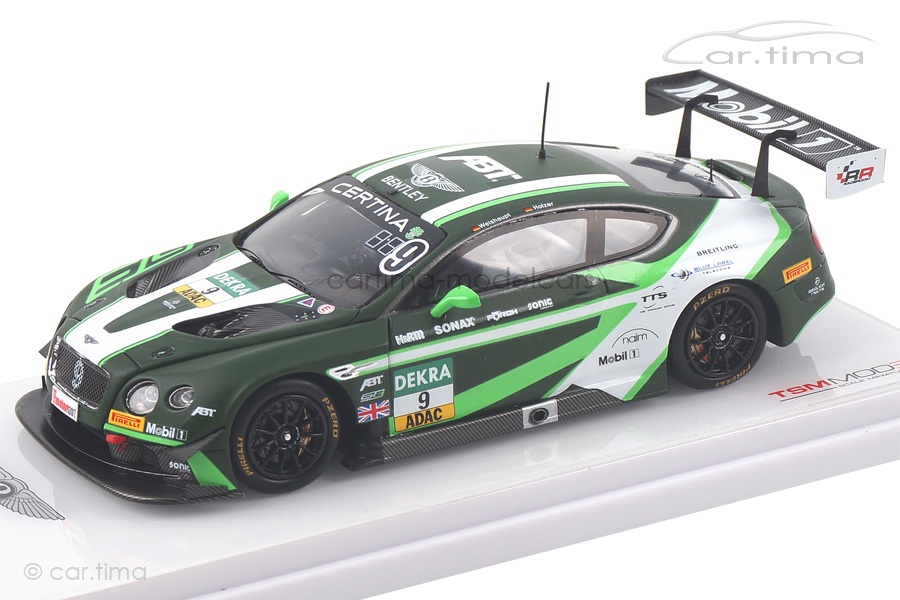 Bentley Continental GT3 GT Masters Red Bull Ring 2016 Holzer/Weishaupt TSM 1:43 TSM430182