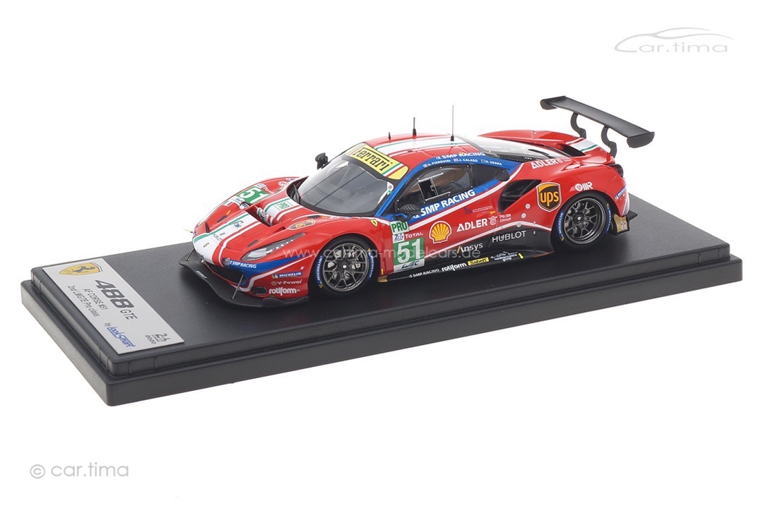 Ferrari 488 GTE Evo 24h Le Mans 2020 Calado/Pier Guido/Serra Looksmart 1:43 LSLM106 Ferrari 488 GTE Evo 24h Le Mans 2020 Calado/Pier Guido/Serra Looksmart 1:43 LSLM106