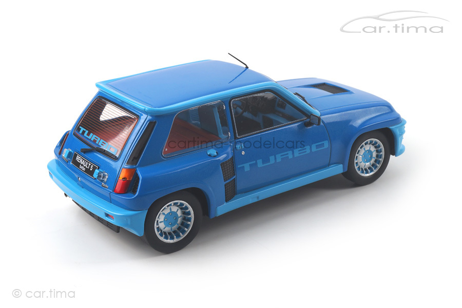 Renault 5 Turbo 1 1981 blau met. IXO Models 1:18 18CMC005 Renault 5 Turbo 1 1981 blau met. IXO Models 1:18 18CMC005