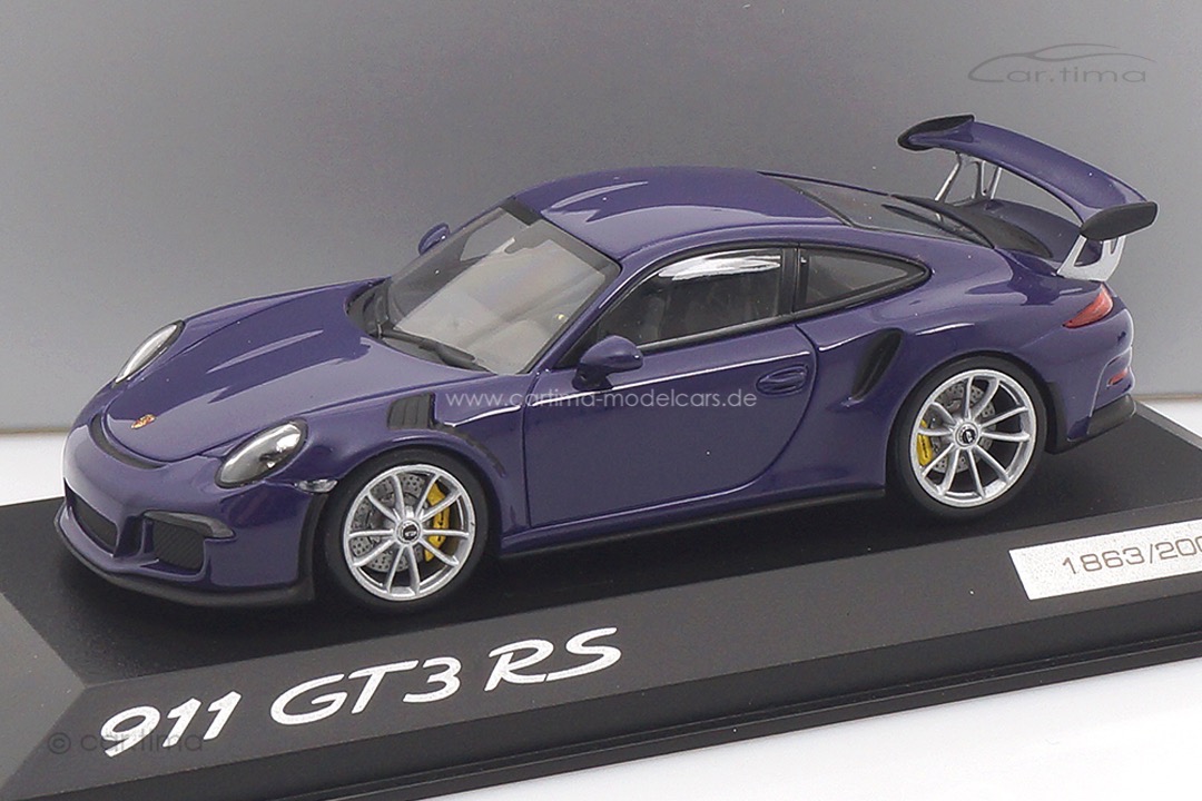 Porsche 911 (991) GT3 RS Ultraviolett Minichamps 1:43 WAP0200310E