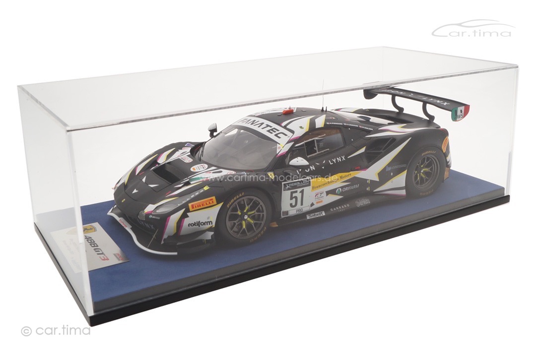 Ferrari 488 GT3 Winner 24h Spa 2021 Ledogar/Nielsen/Pier Guidi Looksmart 1:18 LS18RC015 Ferrari 488 GT3 Winner 24h Spa 2021 Ledogar/Nielsen/Pier Guidi Looksmart 1:18 LS18RC015