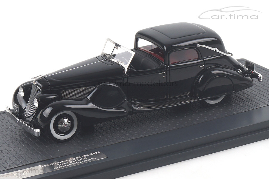 Duesenberg SJ 533-2582 Town Car Bohman & Schwartz schwarz Matrix Scale Models MX40406-031 Duesenberg SJ 533-2582 Town Car Bohman & Schwartz schwarz Matrix Scale Models MX40406-031