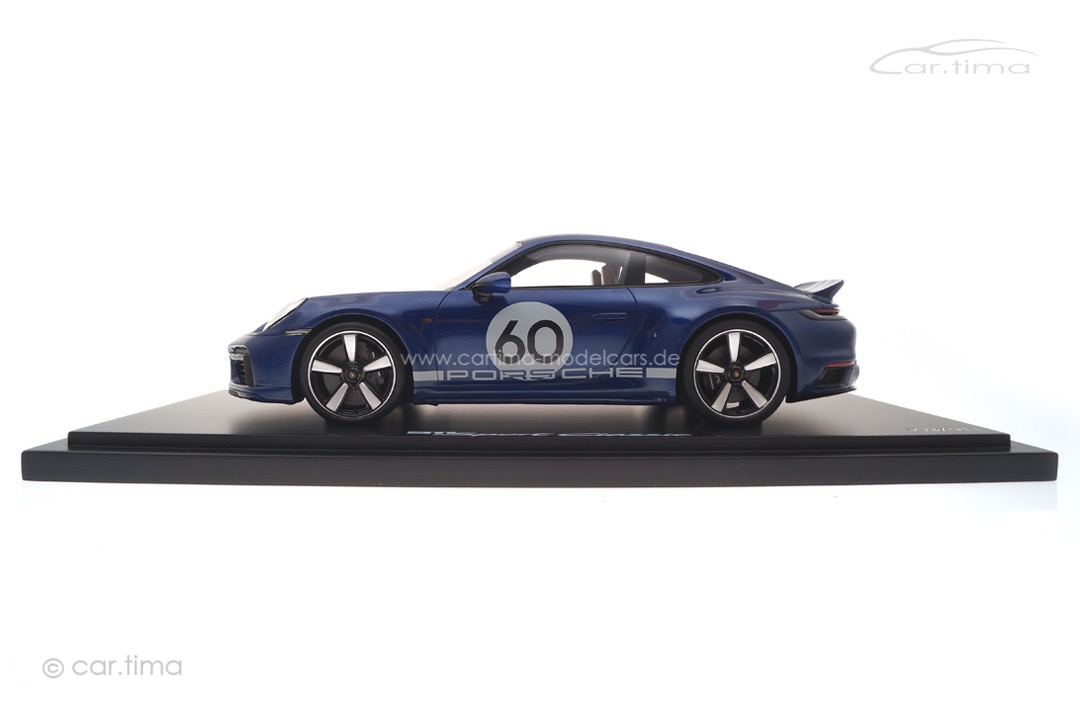 Porsche 911 (992) Sport Classic Enzianblaumet. Spark 1:18 WAP0210100PSCB