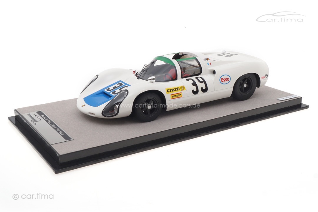 Porsche 910 24h Le Mans 1969 Maublanc/Poirot Tecnomodel 1:18 TM18-158B Porsche 910 24h Le Mans 1969 Maublanc/Poirot Tecnomodel 1:18 TM18-158B