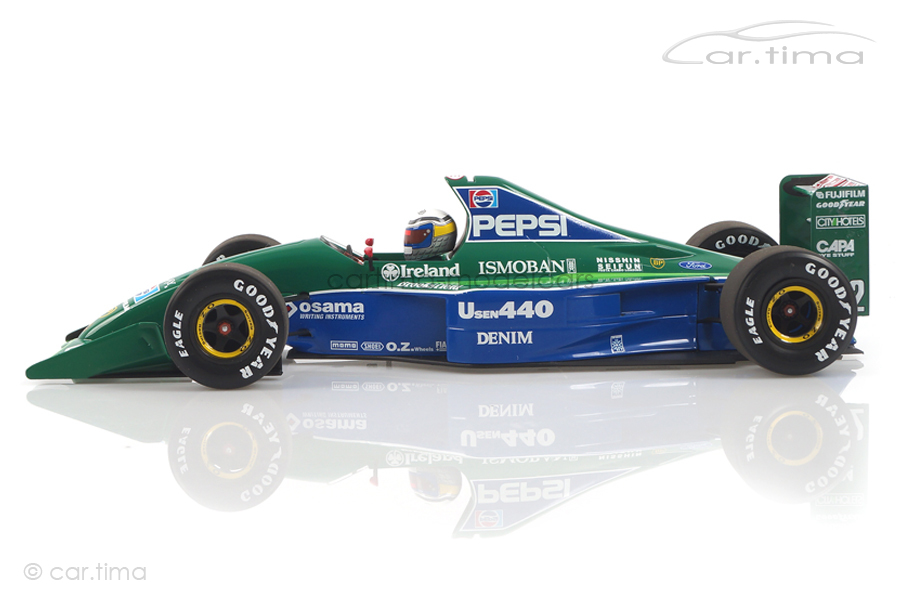 Jordan Ford 191 Japan GP 1991 Alessandro Zanardi Minichamps 1:18 110910332 Jordan Ford 191 Japan GP 1991 Alessandro Zanardi Minichamps 1:18 110910332