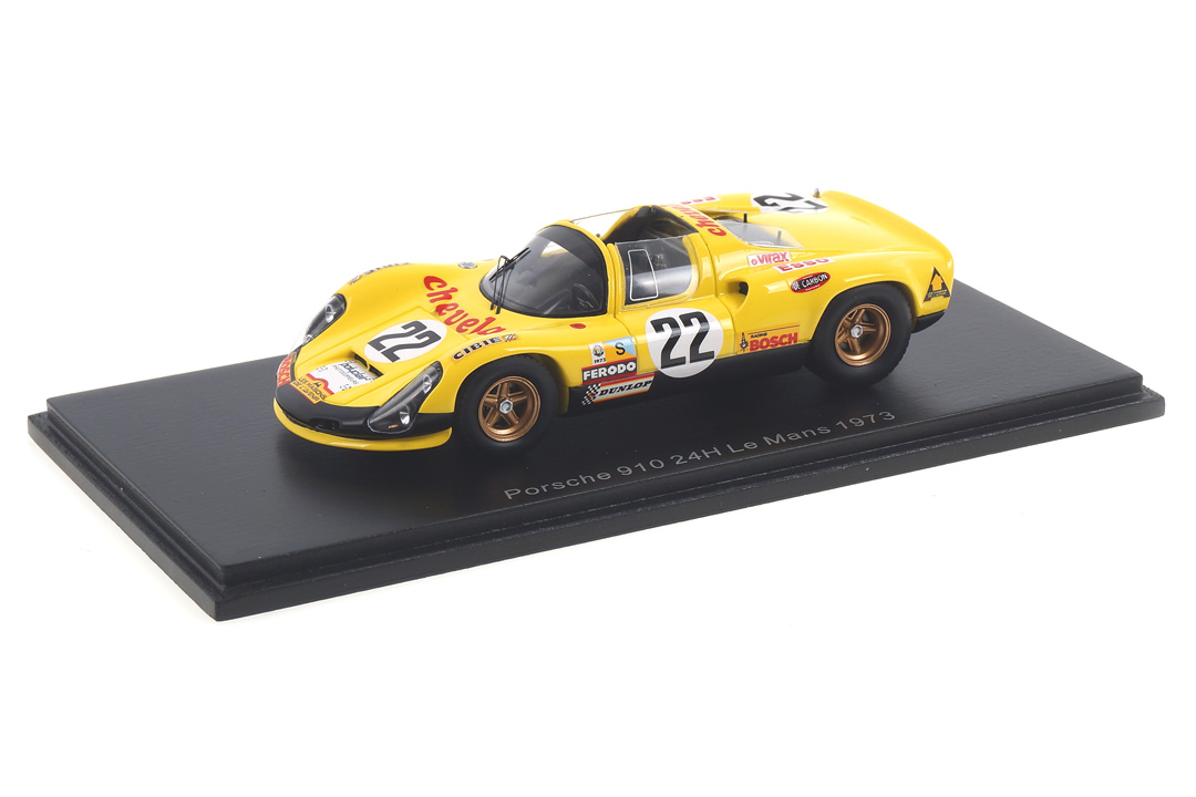 Porsche 910 24h Le Mans 1973 Touroul/Rouget Spark 1:43 S4687 Porsche 910 24h Le Mans 1973 Touroul/Rouget Spark 1:43 S4687