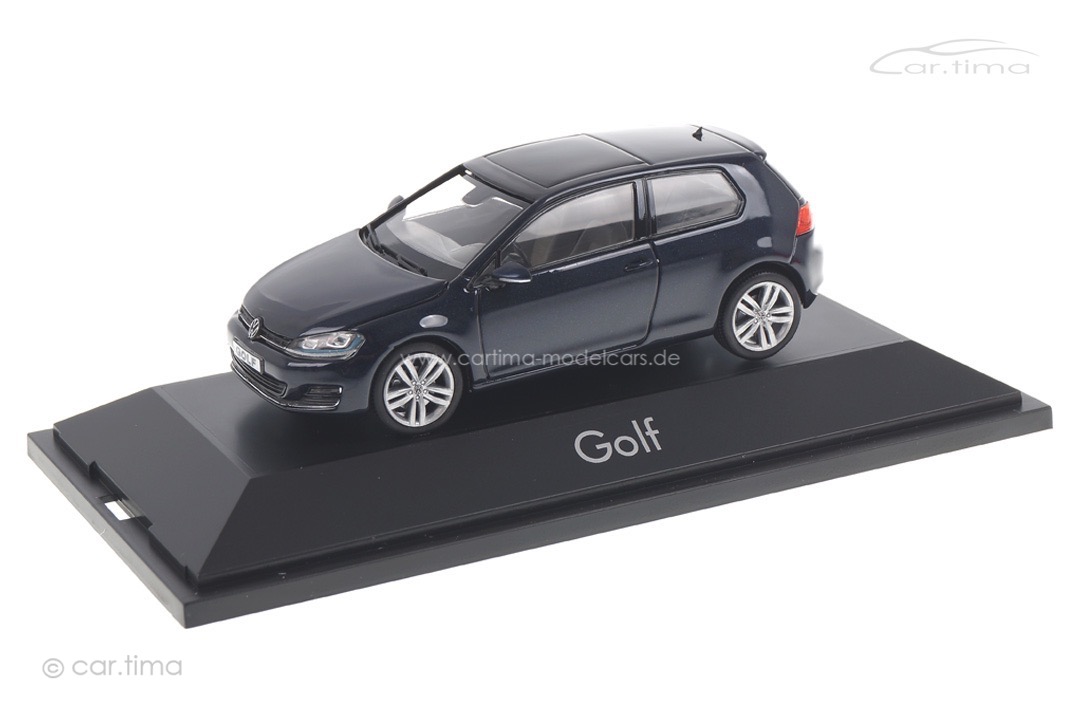 VW Golf VII Nachtblaumet. Herpa 1:43 070706