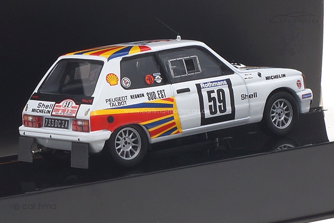 Talbot Samba Rallye Tour de Corse 1984 Casanova/Leca IXO 1:43 RAC165